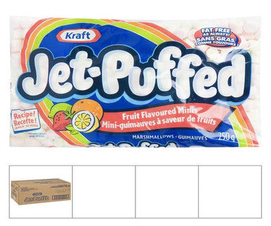 Kraft Marshmallow Mini 4 Flavour 250 G//105 ounces (12/Case)