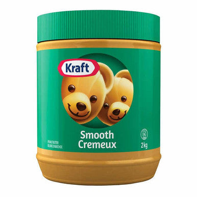 Kraft Smooth Peanut Butter, 2 kg (6/Case)