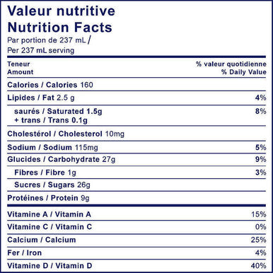 Lactantia Chocolate Milk 12 x 237 mL (2 Pack)