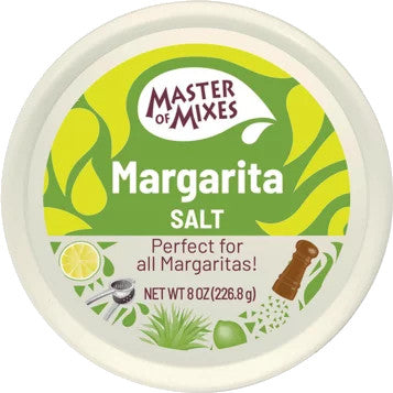 Master of Mixes 8 oz. Margarita Rimming Salt Classic Kosher Flake Salt (12/Case)