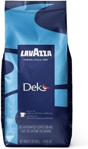 Lavazza Balanced Blend Dek Decaf Whole Bean Espresso 1.1 lb. (6/Case)