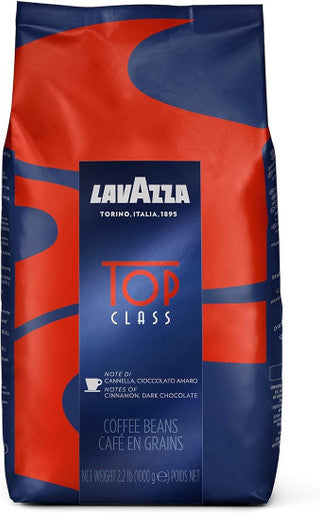 Lavazza Natural Arabica Top Class Whole Bean Espresso 2.2 lb. (6/Case)