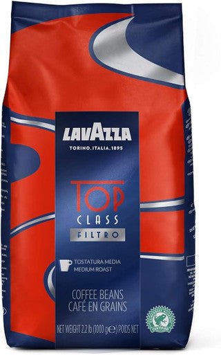Lavazza Top Class Filtro Whole Bean Filter Coffee 2.2 lb. (6/Case)