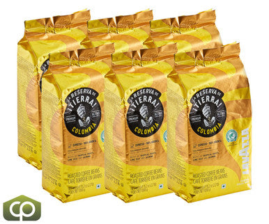 Lavazza Tropical Fruit Tierra! Colombia Whole Bean Espresso 2.2 lb. (6/Case)