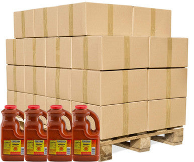 Louisiana Habanero Hot Sauce  Bulk Food Service 1 Gallon- 4/Case (PALLET 60C CT)