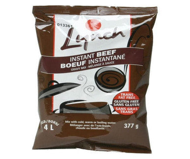 Lynch Gravy Beef Mix Instant 377GR/0.8 LBS (8/Case)- Canadian Made