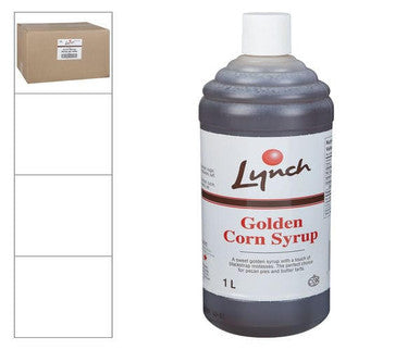 Lynch Syrup Corn Golden 1LT /33 ounces (12/Case) - Canadian Made