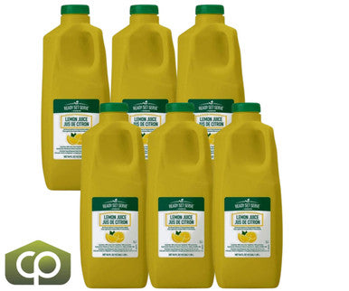 Ready Set Serve 100% Fresh Lemon Juice - 1.89L (6/CASE)