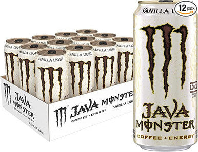 MONSTER ENERGY Java Mean Bean 444 ml | 11.72 lbs | 12/Case