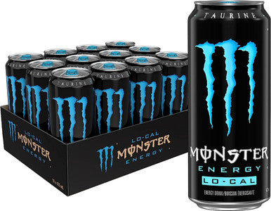 MONSTER ENERGY Lo-Cal 473 ml | 12.48 lbs | 12/Case