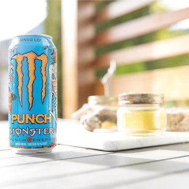 MONSTER ENERGY Punch Mango Loco 473 ml | 12.48 lbs | 12/Case