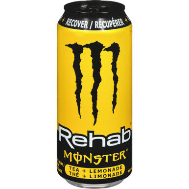 MONSTER ENERGY Rehab Tea+Lemonade 458 ml | 12.09 lbs | 12/Case