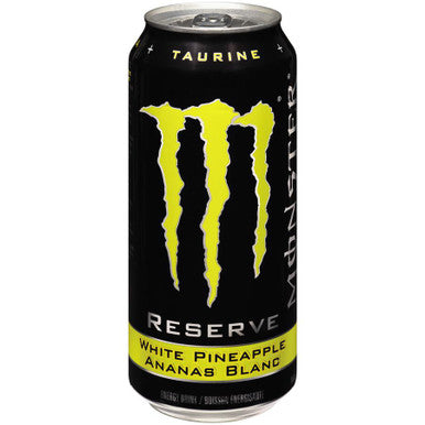 MONSTER ENERGY Reserve White Pineapple 473 ml | 12.48 lbs | 12/Case