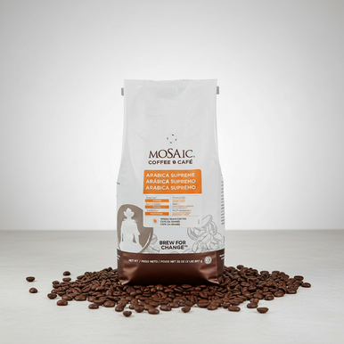 Mosaic Supreme Medium Arabica Coffee Beans - 2lbs