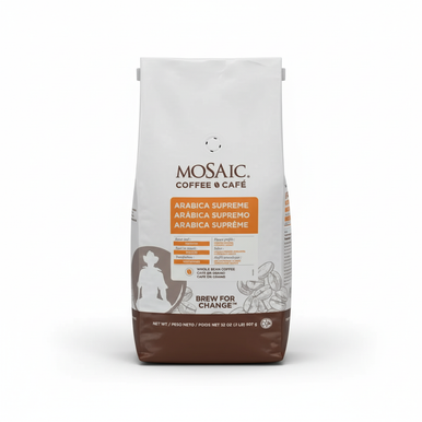 Mosaic Supreme Medium Arabica Coffee Beans - 2lbs