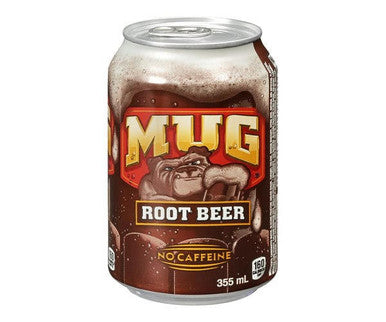 Mug Soda Root Beer 355 ML/12 ounces (12/Case)