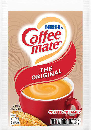 Nestle COFFEE MATE Coffee Creamer Original 3g Portions-HALAL (1000/Case)