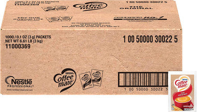 Nestle COFFEE-MATE Original Powdered Creamer Packets | Pack of 1000 | Perfect for Coffee Lovers
