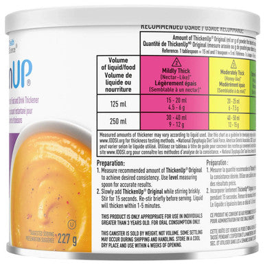 Nestle ThickenUp Original Instant Food And Drink Thickener, 227 G (12/Case)
