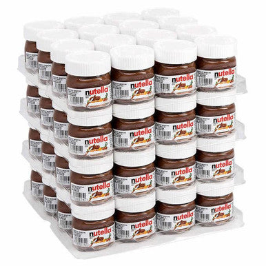Nutella Mini Jars, 64 × 25 g (2/Case)