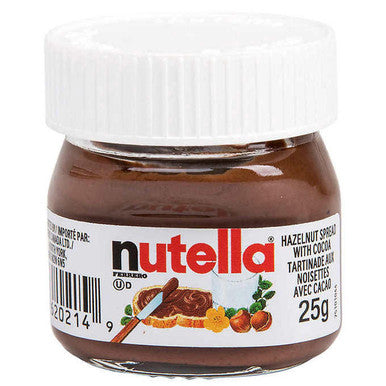 Nutella Mini Jars, 64 × 25 g (2/Case)