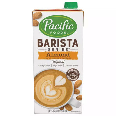 Pacific Foods Barista Series Almond  Original 32oz/946ml- (12/case)
