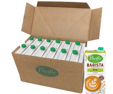 Pacific Foods Barista Series Soy Original, 946ml | 12/Case | Pallet Of 60 Cases