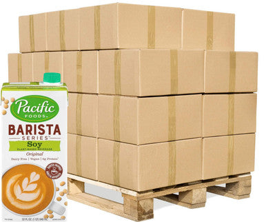 Pacific Foods Barista Series Soy Original, 946ml | 12/Case | Pallet Of 60 Cases
