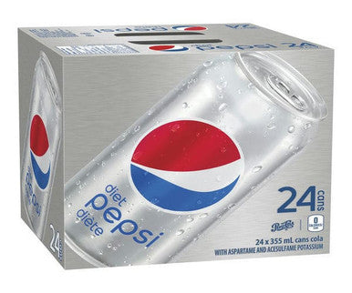 Pepsi Soda Pepsi Diet Cube 355 ML/0.78 LBS (24/Case)