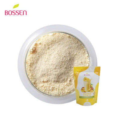 Bossen 1 kg (2.2 lb.) Mango Powder Mix - Mango Infusion for Bubble Tea(10/Case)