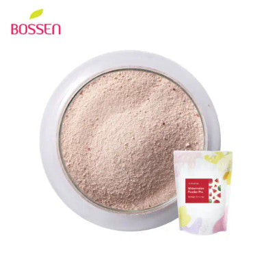 Bossen 2.2 lb. (1 kg) Bubble Tea Watermelon Powder Mix | Refreshing Sweet Flavor(10/Case)