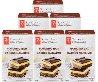 President’s Choice Nanaimo Bar Baking Mix 740g (6 pack)