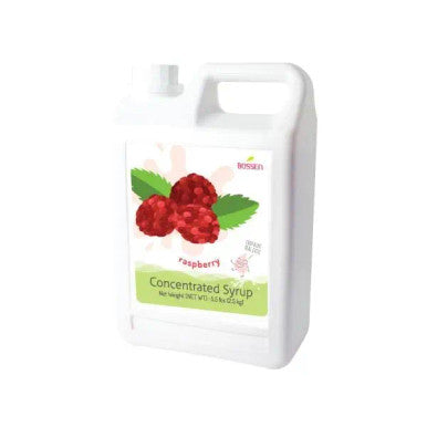 Bossen Raspberry Concentrated Bubble Tea Syrup 64 fl. oz. (1.89 L) | Real Raspberry(6/Case)