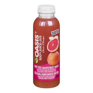 Oasis Juice Grapefruit Ruby Red Burst 300ml/10.14oz (24/Case) - Canadian Made
