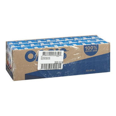 Oasis Juice Apple Grape 200ml/6.76oz (30/Case) - Canadian Made