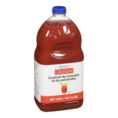 SYS CLS Juice Tomato Clam Cocktail 1.89 L/63.91oz (6/Case) - Canadian Made