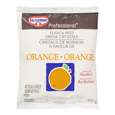 Oetker Flavour Orange Crystals 425g/15oz (12/Case) - Canadian Made