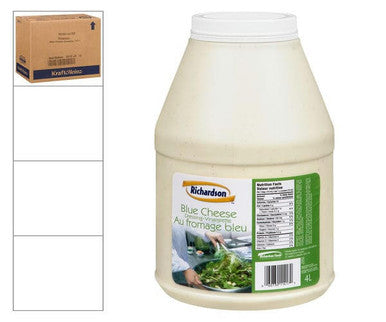 Richardson Dressing Blue Cheese 4 L/1.07 Gallon (2/Case)- Canadian Made