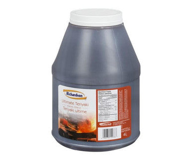 Richardson Sauce Teriyaki Glaze Ultimate 4 LT/1.05 Gallon  (2/Case)