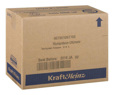 Richardson Sauce Teriyaki Glaze Ultimate 4 LT/1.05 Gallon  (2/Case)