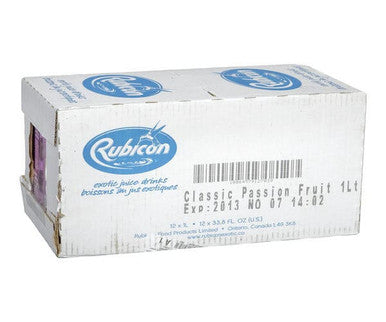 Rubicon Drink Passion Fruit Exotic 1 L/33 ounces (12/Case)