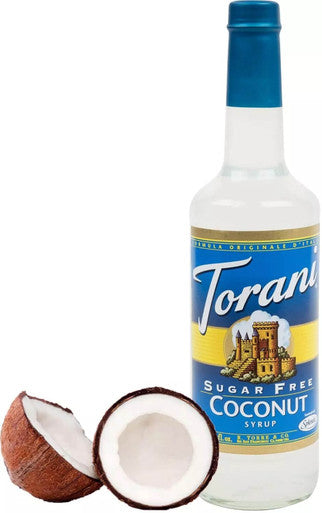 Torani 750 mL Sugar Free Coconut Flavoring Syrup