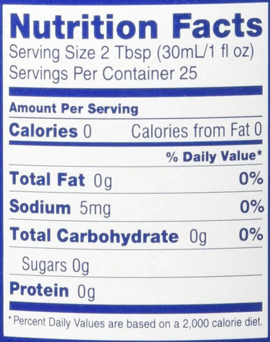 Torani 750 mL Sugar Free Coconut Flavoring Syrup