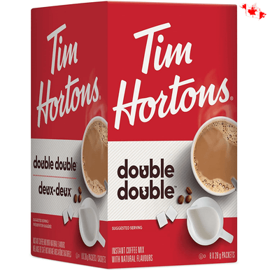 Tim Hortons Double Double Packets, 8 Count Bulk Pack (6/CASE)