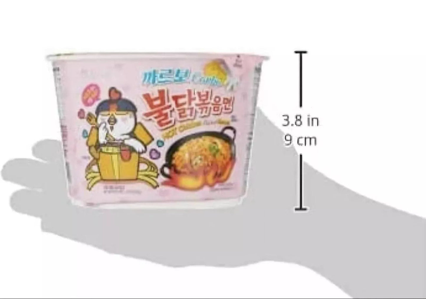 Samyang Buldak Carbonara Spicy Chicken Ramen 3.7oz (6 Bowls)