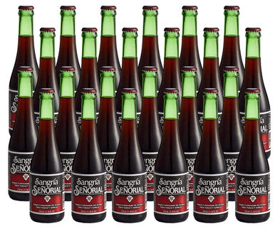 Sangria Señorial Soda 11.16 oz (24-Case) - Non-Alcoholic Mexican Sangria Soft Drink