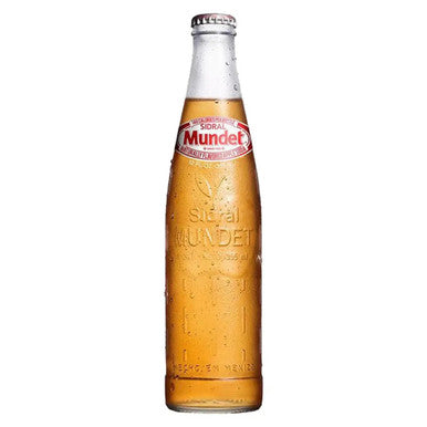 Sidral Mundet Soda 12 oz (24-Case) - Mexican Natural Apple Flavored Soft Drink