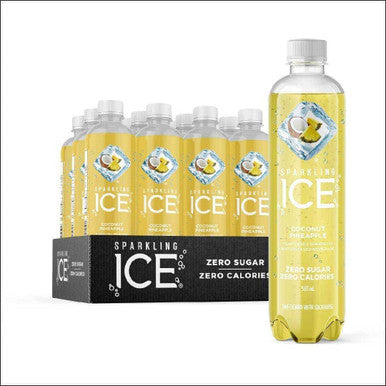 SPARKLING ICE Coconut Pineapple Sparkling Water  503ml (12 Pack)
