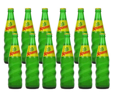 Squirt Soda 12 oz (12-Case) - Caffeine-Free, Grapefruit-Flavored Mexican Soft Drink