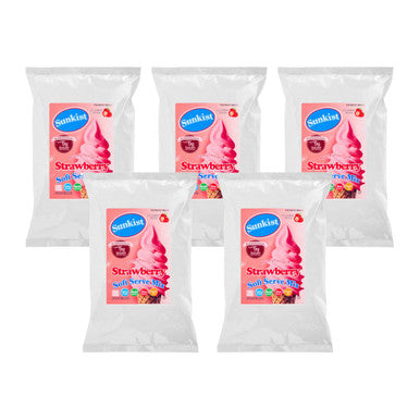 Sunkist Strawberry Soft Serve Mix 2lb- (5/CASE)